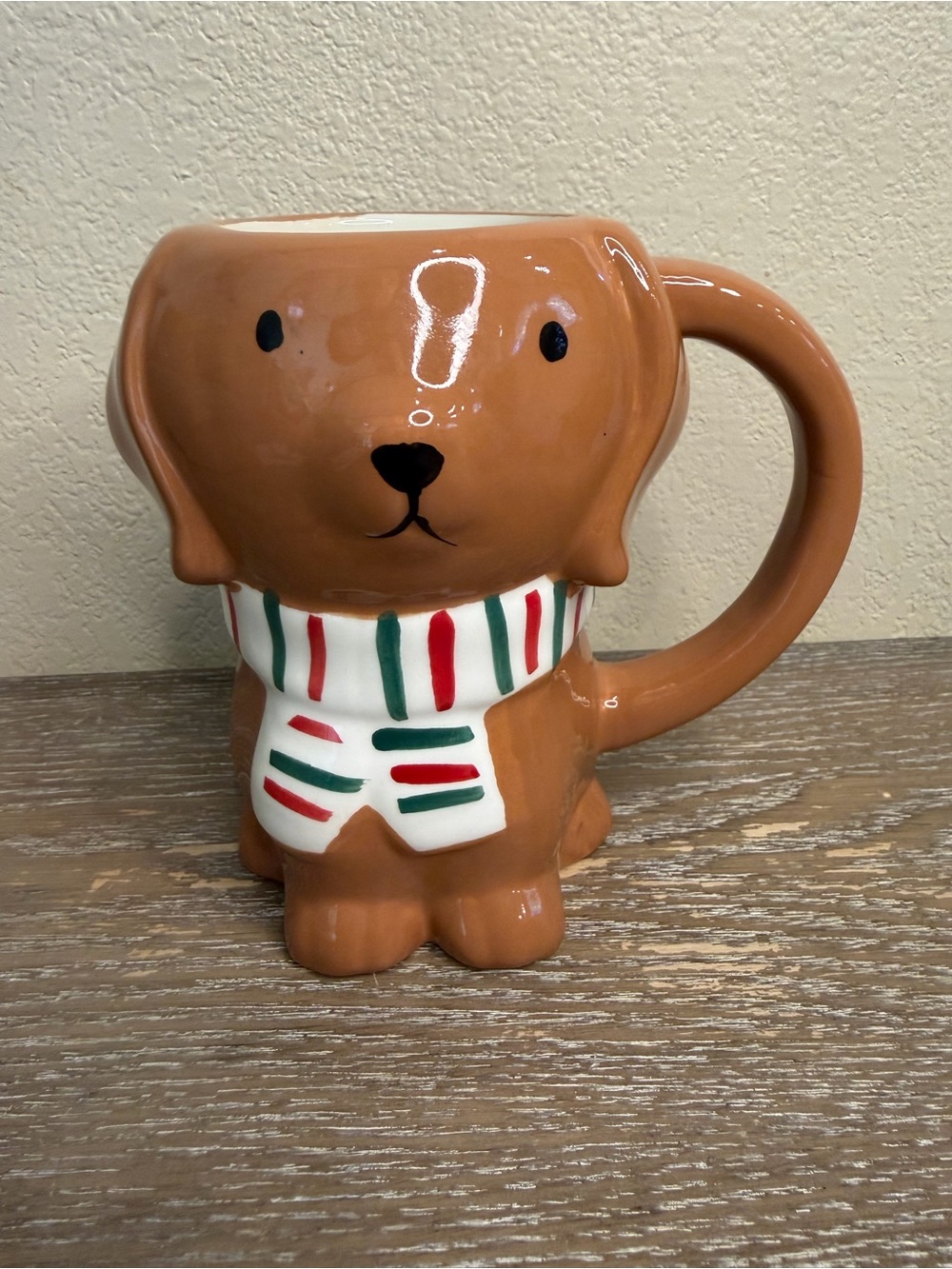New Target dog puppy Christmas holiday mug
